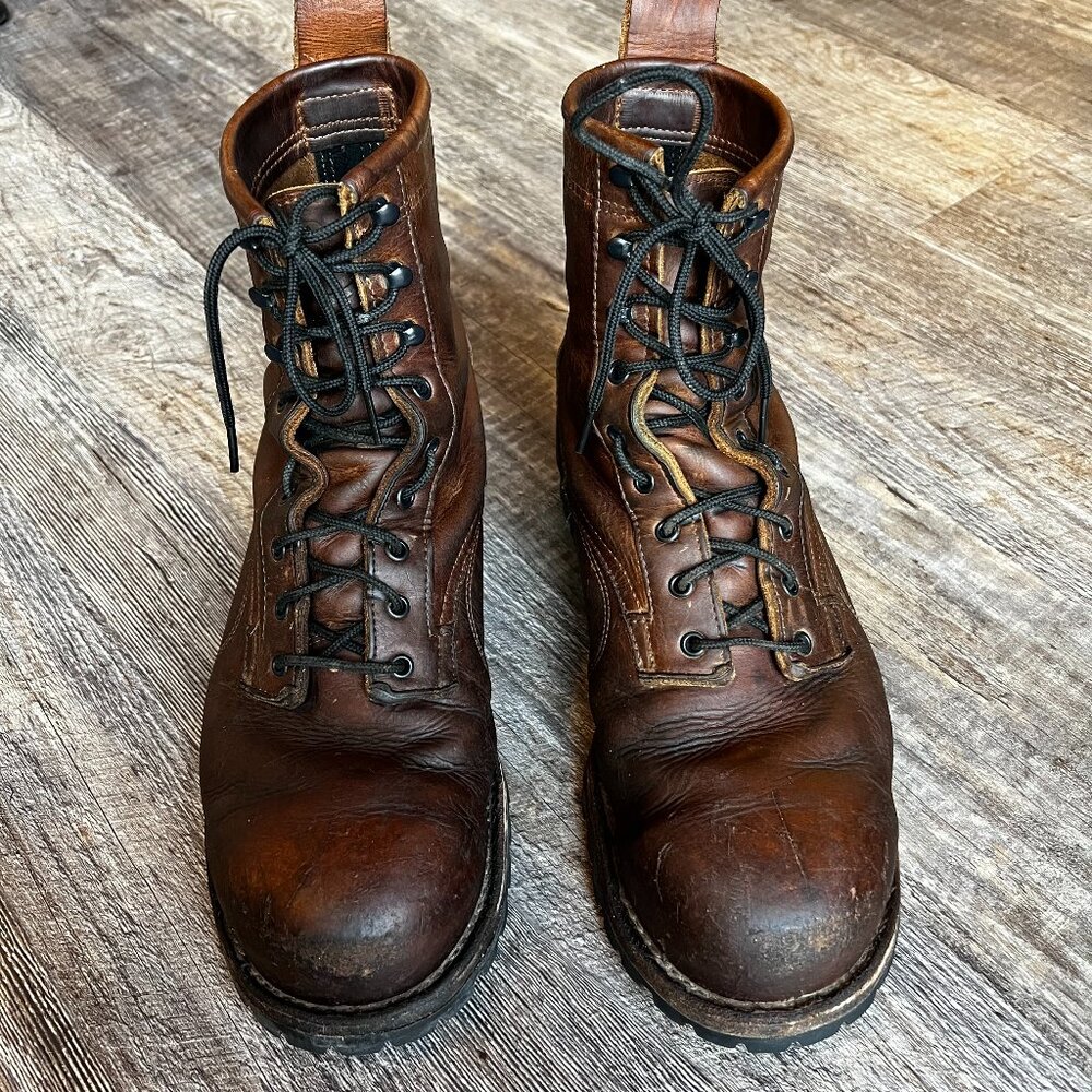 Origin Maine Built Boot – Men’s Size 13 Brown 8" Work Boots – USA Made